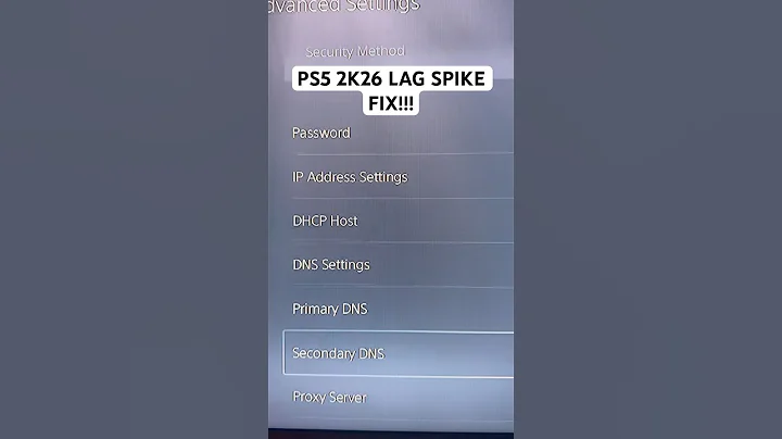 How to fix NBA 2K26 PS5 Lag spikes!! FIXED