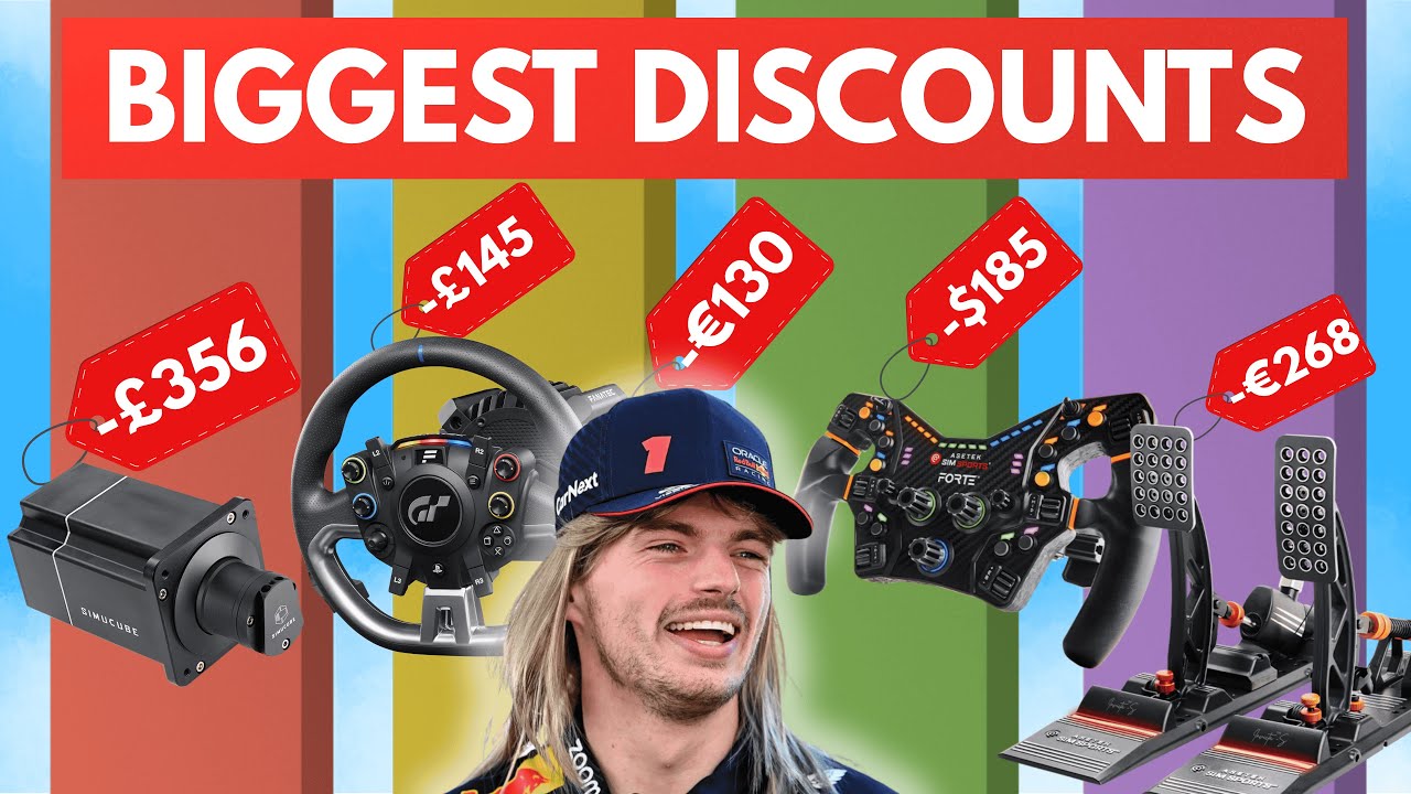 The BIGGEST Black Friday Sim Racing Deals (Save Hundreds Of $$$) | Kireth