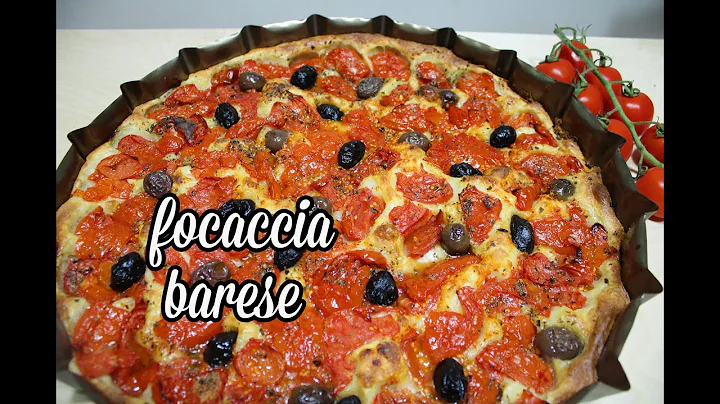 Focaccia barese - ricetta tradizionale e infallibi...