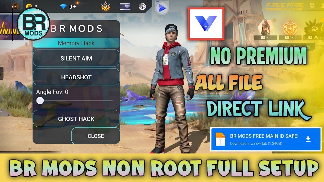 Br Mods Non Root Free Version🔥😱100% Working😍Full Setup👍