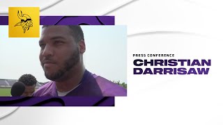 Christian Darrisaw on Changes With the Defense During 2023 Offseason & Continuity on Offensive Line