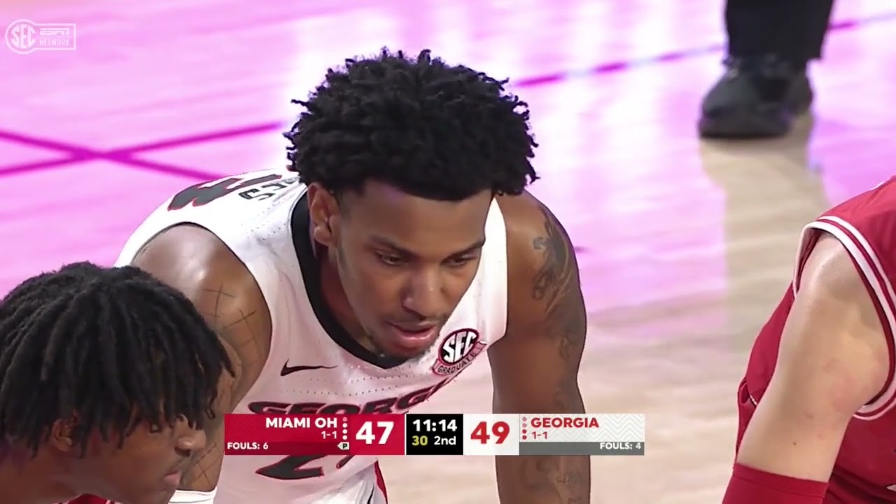 UGA vs. Miami (OH) Basketball Highlights 11/14/2022