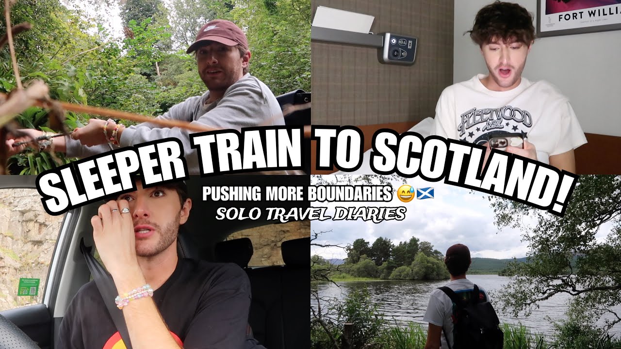 I Took A SLEEPER TRAIN To SCOTLAND! Most MAGICAL Trip To ABERDEEN! (Solo Travel Diaries)ad