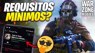 WARZONE MOBILE Nuevos REQUISITOS MINIMOS !! para GAMA BAJA DISPOSITIVOS  COMPATIBLES ANDROID / iOS 