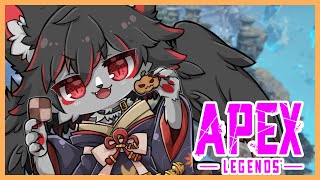 【APEX】ケモV達でランクマじゃ！w/むたり 狼牙【紅狼視点】