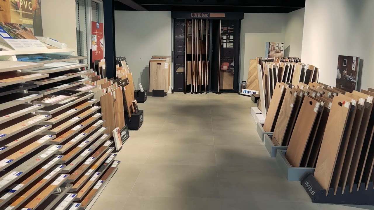 PVC vloeren showroom