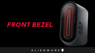 Replace the front bezel on Alienware Aurora R13 or Alienware Aurora Ryzen Edition R14