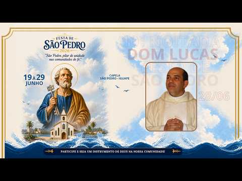 DÉCIMO DIA DOS FESTEJOS DE SÃO PEDRO 2025 / CAPELA SÃO PEDRO - IGUAPE CE