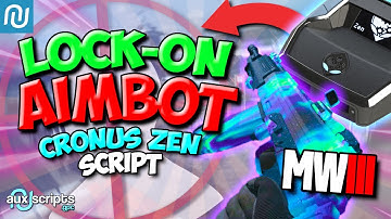 *NEW* 🔥 AIMBOT CRONUS ZEN SCRIPT for CoD: MW3 | The Best Cronus Zen script for MW3