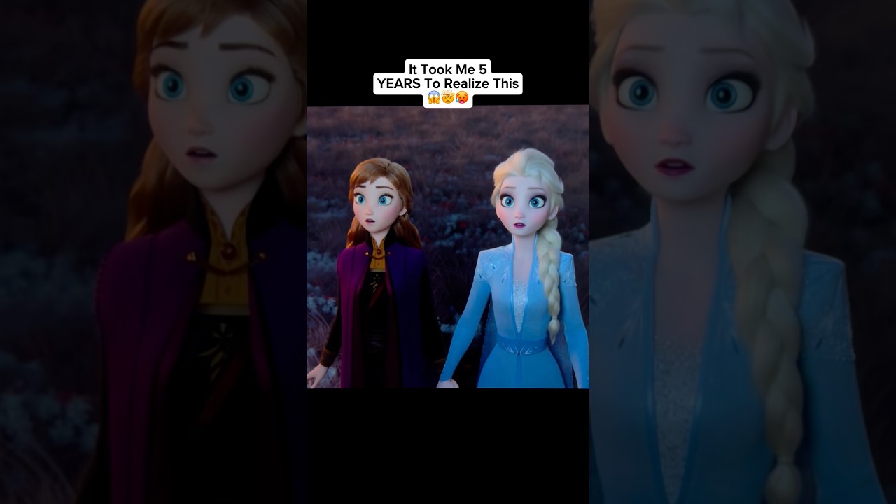 It took me 5 years to notice these Eastereggs😱🤯#frozen #frozen2 #disney #mistery #theory