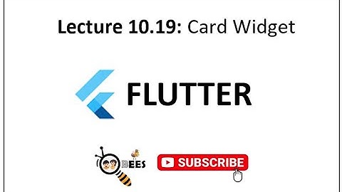 Lec 10.19 - Card Widget (Urdu / Hindi)