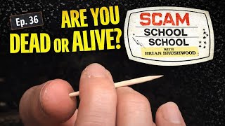 Use Telekinesis to Move Toothpicks! (Ep36 Scam School School)
