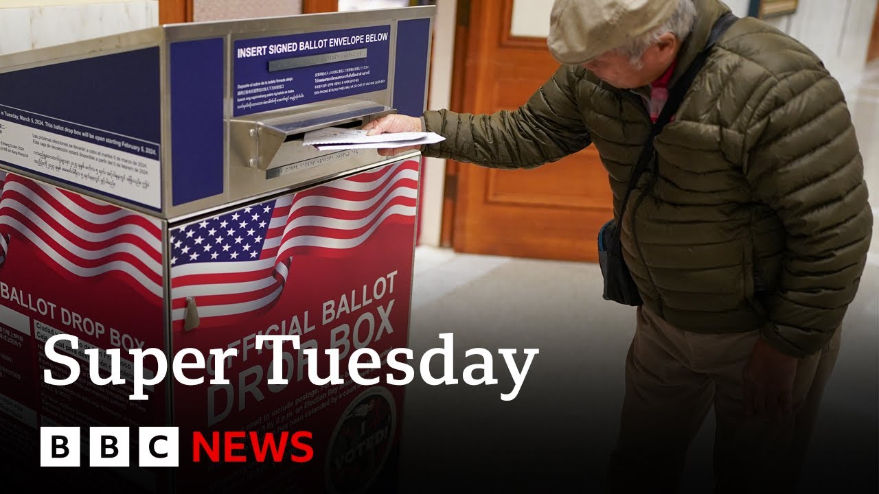 ⁣US presidential election: What is Super Tuesday and why is it important? | BBC News