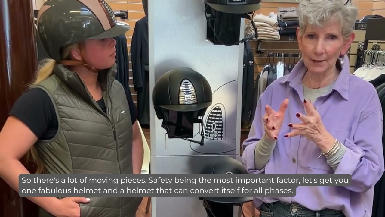 Malvern Saddlery Spotlight on KEP helmets for Eventers