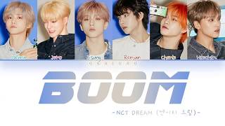 Download Lagu NCT DREAM (엔시티 드림) - BOOM[Color Coded Lyrics/Han/Rom/Eng] MP3