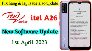itel A26 Latest Software Update EMUI 10🔥 | How to update itel mobile