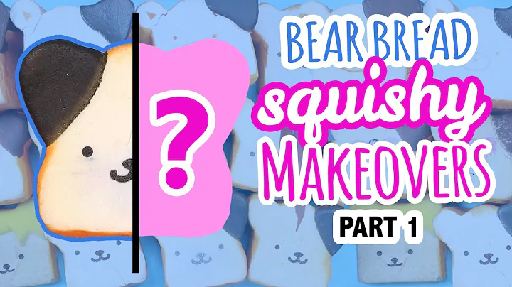 Decorating My Bear Bread Squishy Collection (Part 1)