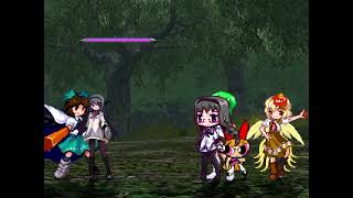 〖Touhou MUGEN〗(Filler) Homura Akemi and Utsuho Reiuji vs Homura Akemi, Yuuka, Kutaka and Blossom