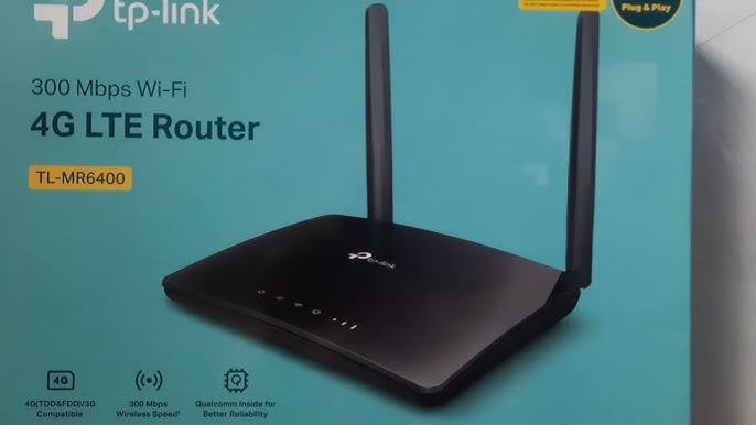 Unboxing, 4G+ MR500 configuration • and installation, - Router TP-Link test YouTube Archer Wi-Fi