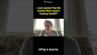 I Just Learned That My Articles Were Used to Train ChatGPT