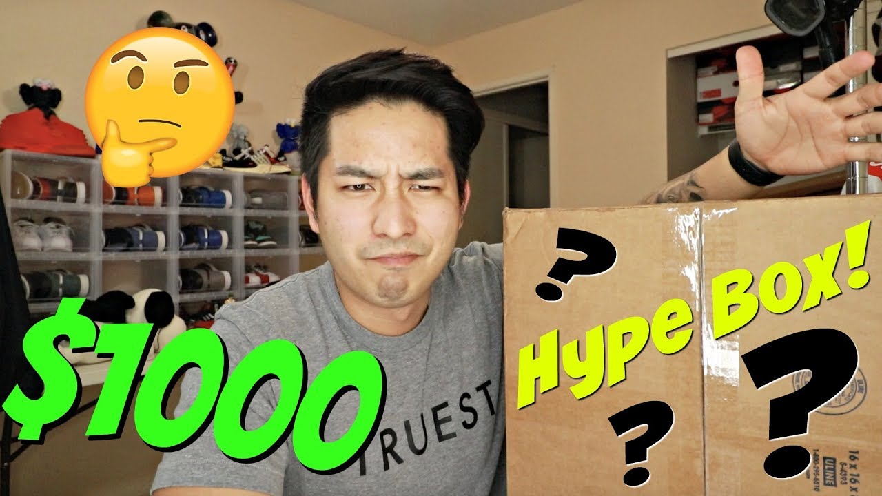 1000 Sole Steals Hype Box Unboxing "Was this a W or L?" YouTube(02)