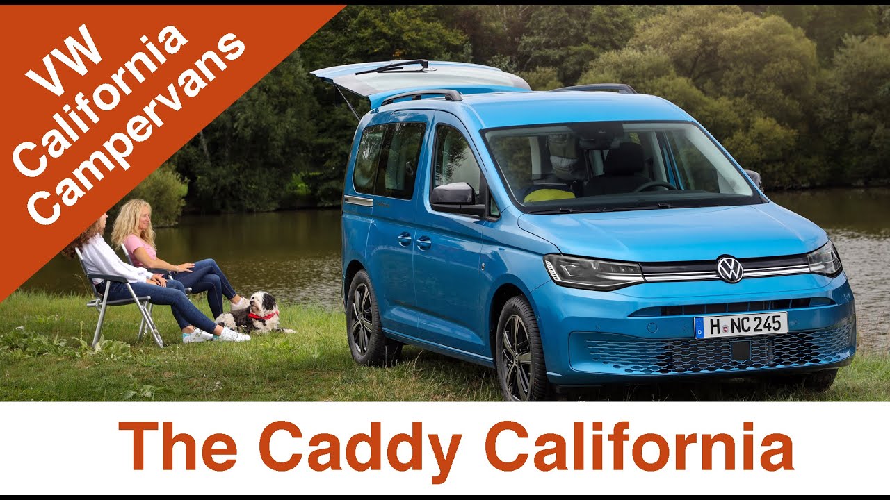 Volkswagen Unveiled Its Caddy California Camper Van That Can Sleep 4