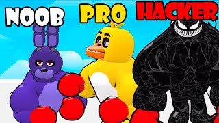 NOOB vs PRO vs HACKER in Punchy Race 2023 Part 1 | Gameplay Satisfying Games (Android,iOS)