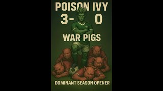 Fall 2025 Week 1: Poison Ivy Vs. War Pigs Resimi