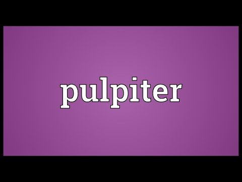 Header of pulpiter