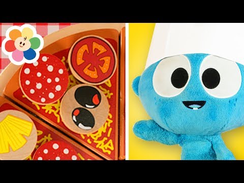 Play Doh Pizza w Cooking Toys | GooGoo & GaaGaa Pretend Play Kitchen Toys for Kids | BabyFirst TV