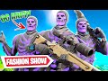 I STREAM SNIPED FORTNITE FASHIONS SHOWS and TRICKSHOTTED.. (SO FUNNY)