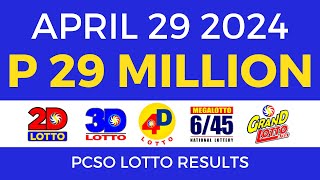 Lotto Result Today 9pm April 29 2024 | Complete Details