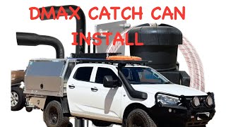 Dmax Oil Catch Can Install