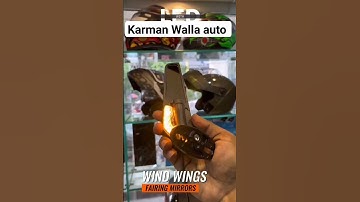 WIND | WINGS LED SIDE VIEW MIRRORS #watch #reels #foryou #viral #decoration #bike #youtubeshorts