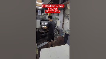 In Offset lịch tết, bao lì xì 2026 IN ÉN VÀNG