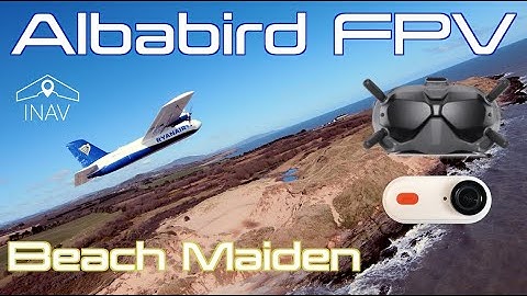 🏖  Finwing Albabird Maiden - with Caddx Peanut & DJI FPV