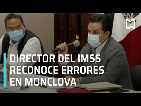 Coronavirus: Zoé Robledo reconoce errores en IMSS de Monclova - Las Noticias