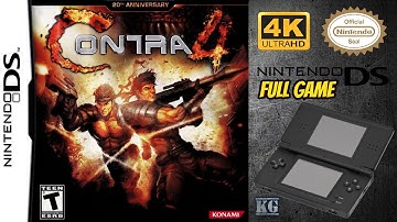 Contra 4 | Nintendo DS | 4K60ᶠᵖˢ UHD🔴 | Longplay Walkthrough Playthrough Full Movie Game