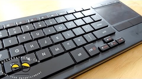 Logitech K830 All in One Keyboard Review