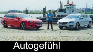 Opel Insignia Sports Tourer FULL REVIEW test all-new neu Vauxhall Insignia B OPC line