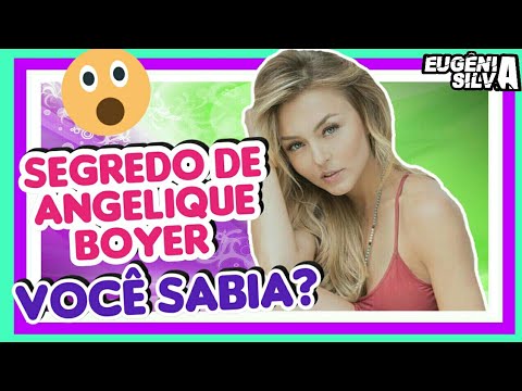 Atriz Angelique Boyer nasceu com o lábio leporino