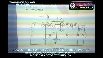 A HIGH VOLTAGE GAIN DC DC CONVERTER INTEGRATING COUPLED INDUCTOR AND DIODE CAPACITOR TECHNIQUES