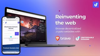 Browse .crypto website on Brave browser via Desktop and Android screenshot 3