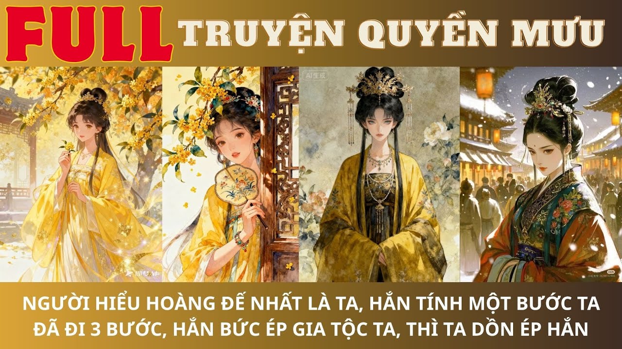 67.NGƯỜI HIỂU H.ĐẾ NHẤT LÀ TA,HẮN TÍNH 1 BƯỚC TA ĐI 3 BƯỚC, HẮN BỨC ÉP GIA TỘC TA, THÌ TA DỒN ÉP HẮN