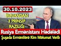 SON DƏQİQƏ! Rus General Ermənistanı HƏDƏLƏDİ- İrəvan KTMTdən...