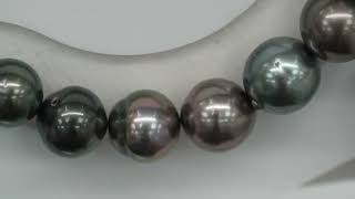 17pcs Multicolor 9-11mm - SB AAA/AA Quality Tahitian Pearl Bracelet BR2302 HL4