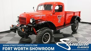 1952 Dodge Power Wagon for sale | 3358 DFW