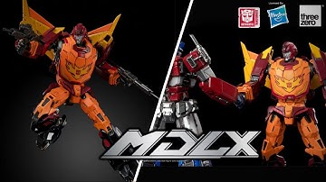 Transformers MDLX Rodimus Prime [First Look] | threezero / Hasbro