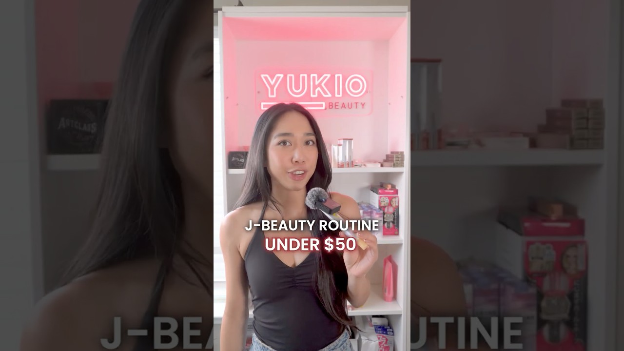 Beginner J-Beauty Routine UNDER $50 🇯🇵