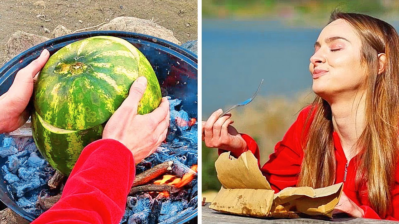 30 OUTDOOR HACKS AND COOKING IDEAS TO SURVIVE A HIKE